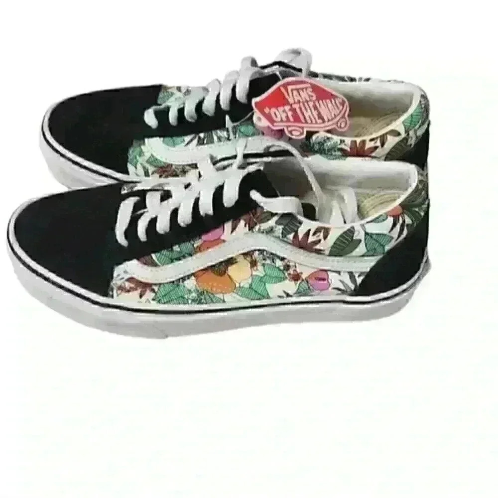 NWT Vans Old Skool  Womens Sneakers  Floral New Women 7.5 Men's 6